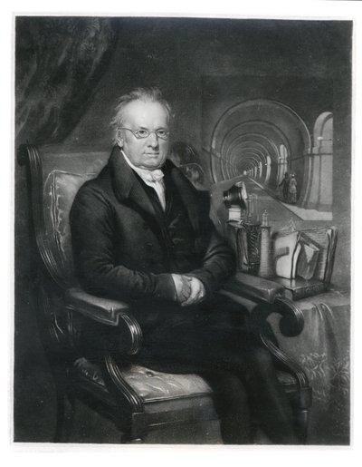 Sir Mark Isambard Brunel, c.1835 door Samuel Drummond